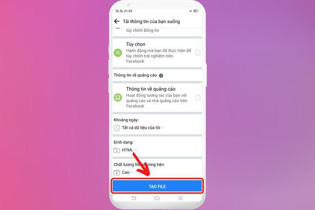 Khôi phục tin nhắn xóa trên Messenger