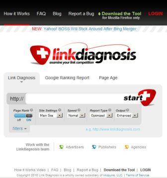LinkDiagnosis Firefox Extension